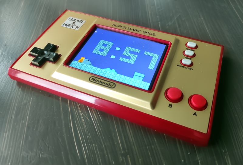 Min Game & Watch remake (Super Mario)